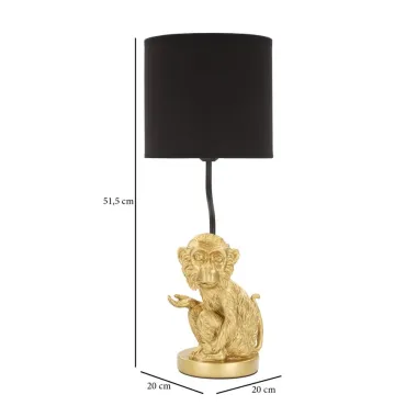 LAMPA SIEDZĄCY NIBY-MAŁPA 20X51,5 cm